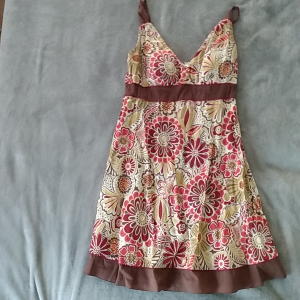 Dress flower pattern